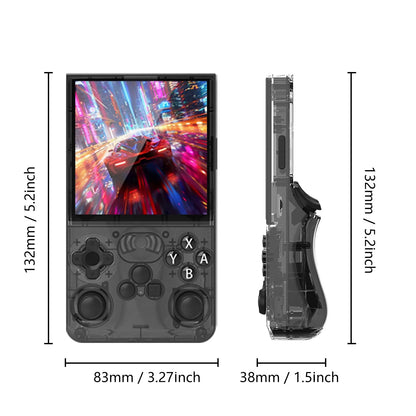 GAMINJA Online Handheld Game Console, 4-Inch HD Screen, 19+ Emulators, Online Battle & Game Download, 3500Mah Long Battery Life, Retro Portable Gaming Device, Portable Gaming System