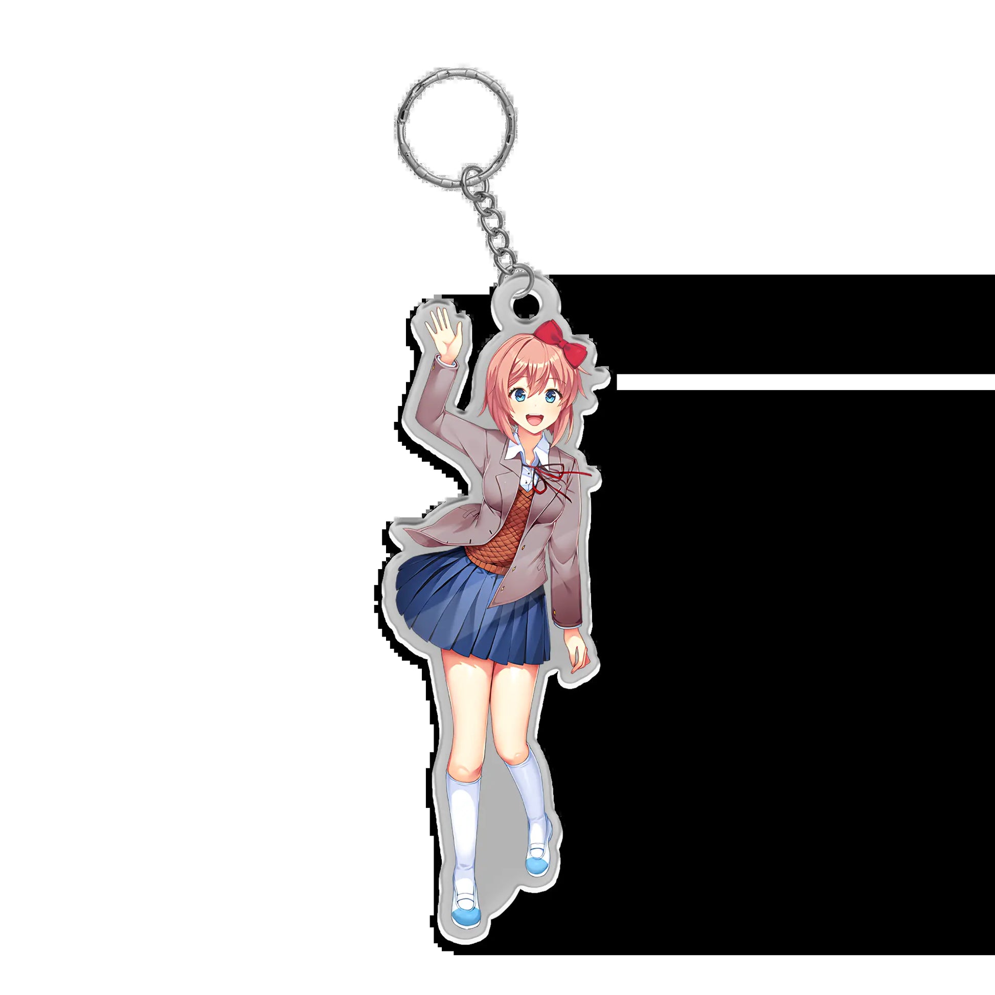Doki Doki Acrylic Keychains, Ddlc Fashion Keychain, Custom Keychain, Cute Gift