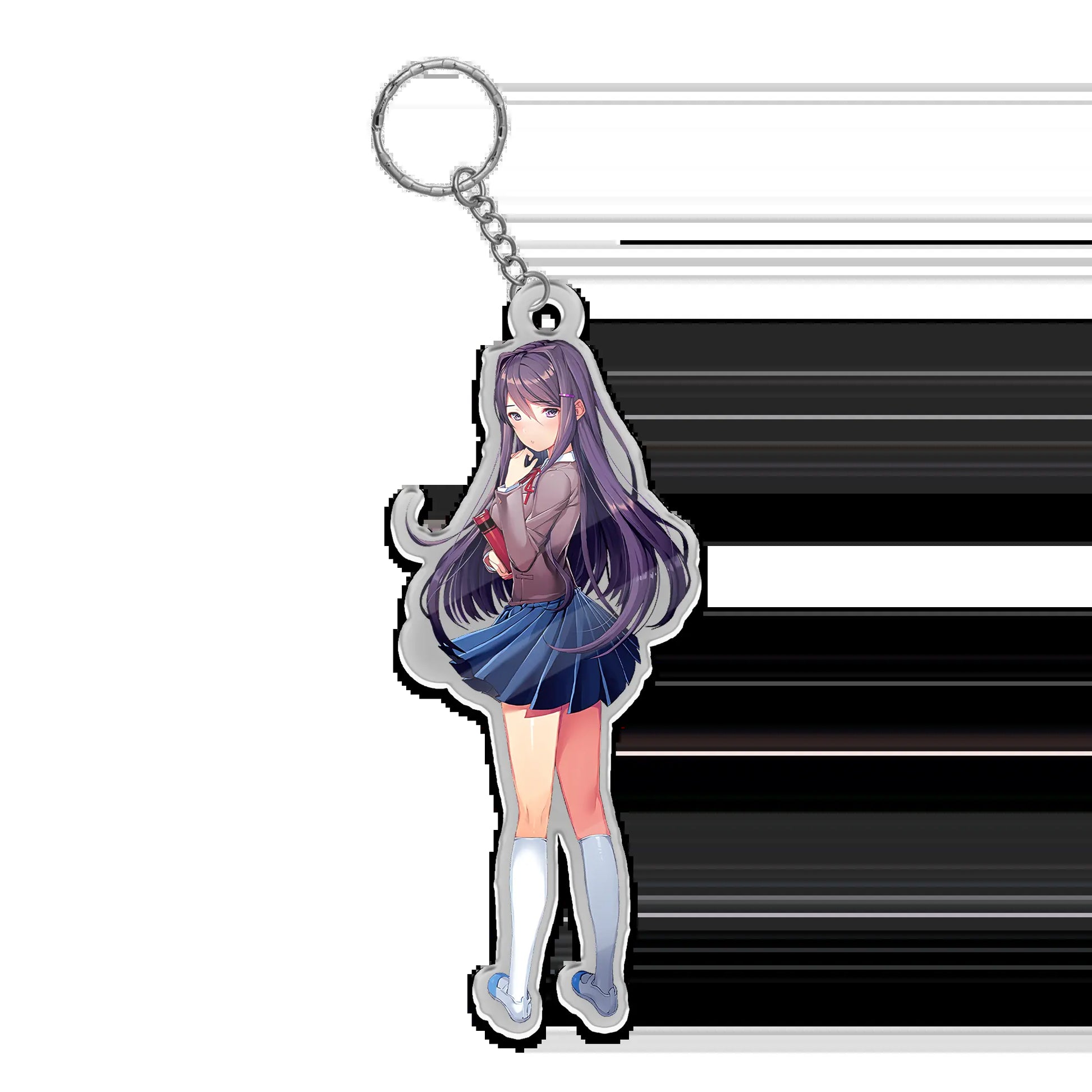 Doki Doki Acrylic Keychains, Ddlc Fashion Keychain, Custom Keychain, Cute Gift