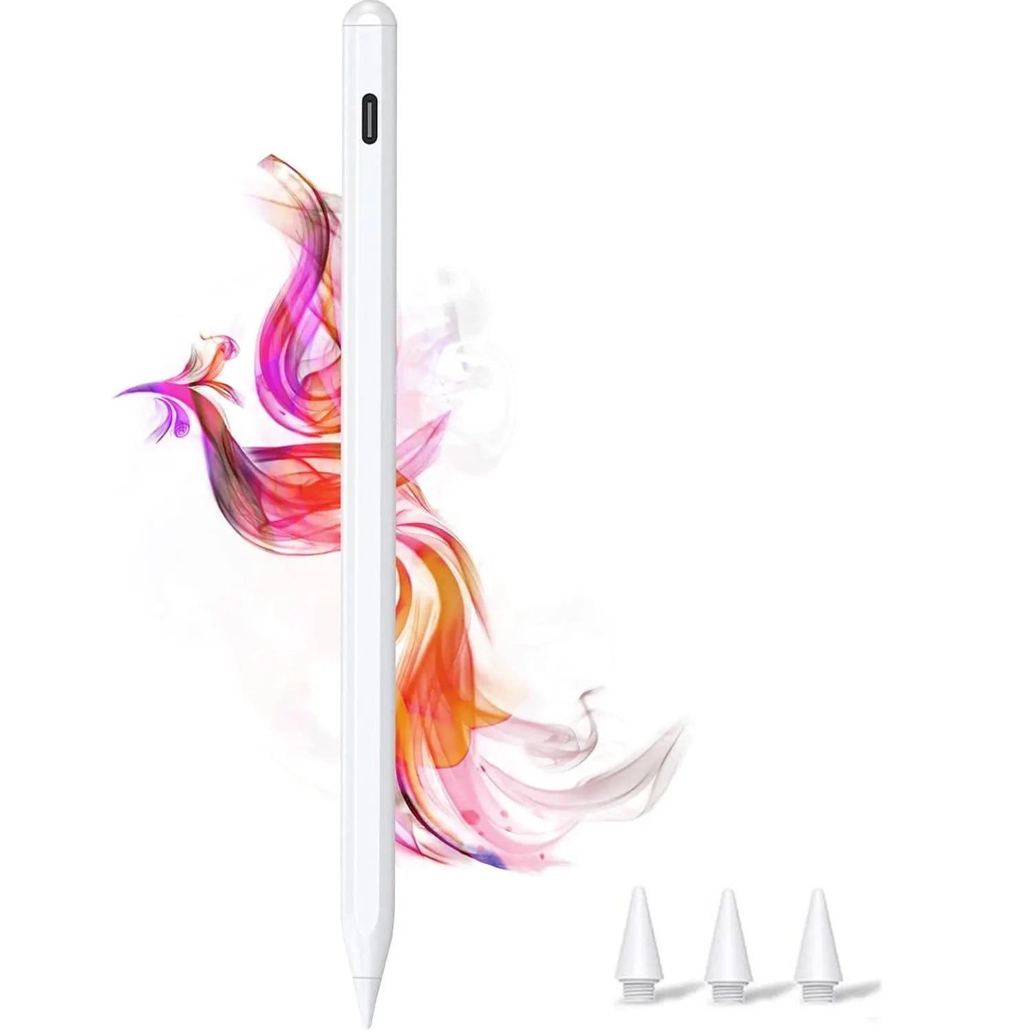 Stylus Pen for Ipad Fast Charge with Palm Rejection Tilt Sensitivity Active Touch Screen Pencil Compatible with Ipad 6/7/8/9/10 Pro12.9&11 Air3/4/5 Mini5/6/7 Tiktokshopholidayhaul