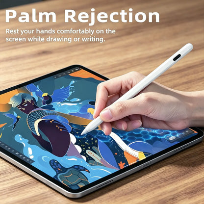 Stylus Pen for Ipad Fast Charge with Palm Rejection Tilt Sensitivity Active Touch Screen Pencil Compatible with Ipad 6/7/8/9/10 Pro12.9&11 Air3/4/5 Mini5/6/7 Tiktokshopholidayhaul