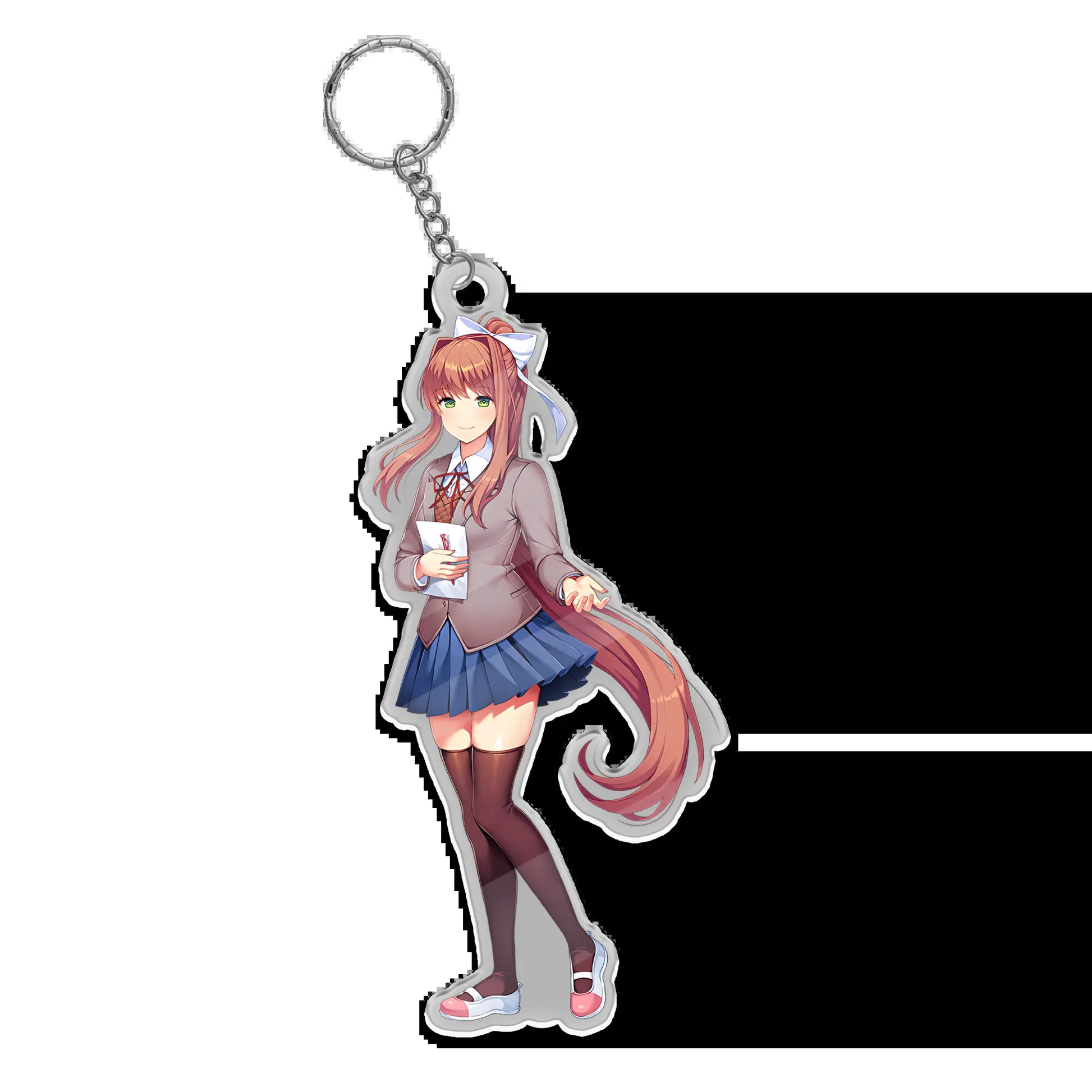 Doki Doki Acrylic Keychains, Ddlc Fashion Keychain, Custom Keychain, Cute Gift