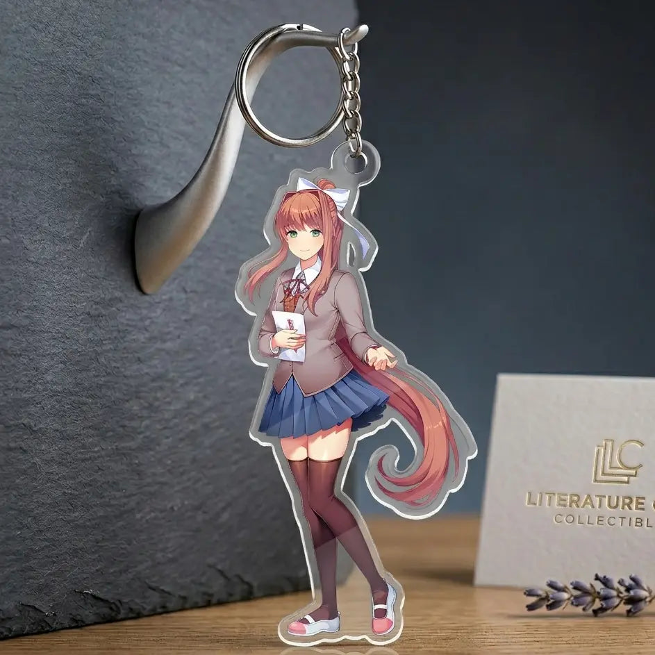 Doki Doki Acrylic Keychains, Ddlc Fashion Keychain, Custom Keychain, Cute Gift
