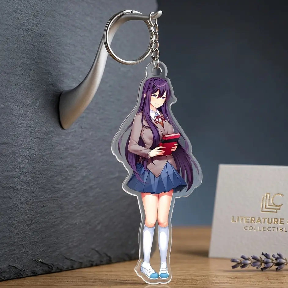 Doki Doki Acrylic Keychains, Ddlc Fashion Keychain, Custom Keychain, Cute Gift