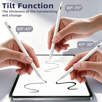 Stylus Pen for Ipad Fast Charge with Palm Rejection Tilt Sensitivity Active Touch Screen Pencil Compatible with Ipad 6/7/8/9/10 Pro12.9&11 Air3/4/5 Mini5/6/7 Tiktokshopholidayhaul